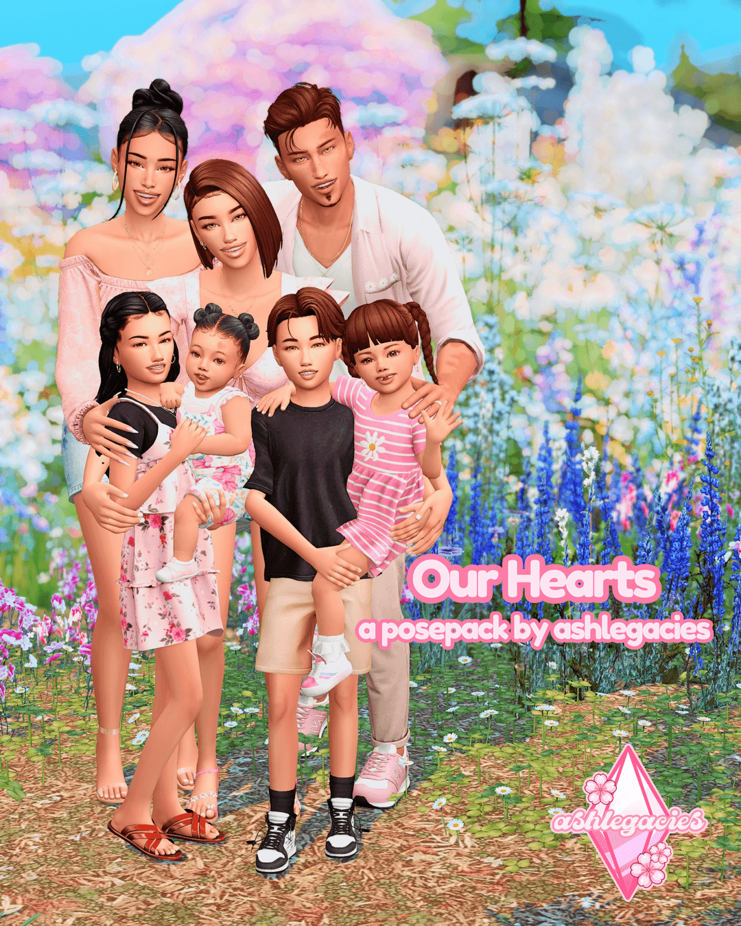 Пак поз Our Hearts
